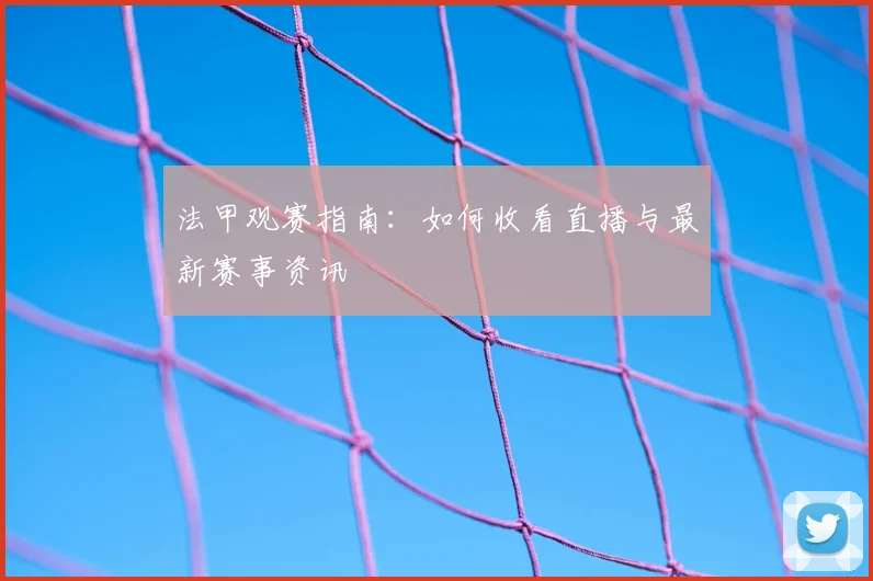 法甲观赛指南：如何收看直播与最新赛事资讯